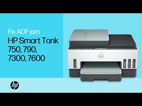 Fix a document feeder/ADF jam | HP Smart Tank