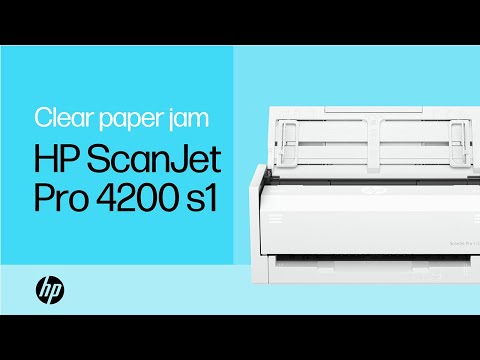 Clear a paper jam | HP ScanJet Pro 4200 s1